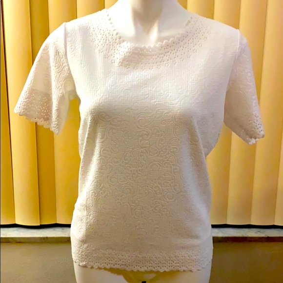 Chances R White Blouse - Picture 2 of 7